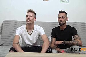 Super-Mature Mavi Burbujita Needs a Double Cock Quickie to Win Her Over.