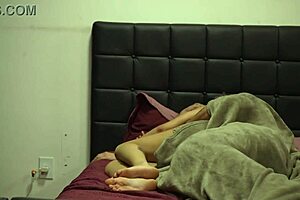 Caught On Camera! Young Girl Filmed Fucking With Friends On The Blanket