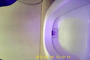 Asian Teen 18+ Uses Hidden Toilet for Private Moment
