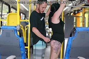 i can’t believe this old creep jerks off on a morena in public bus