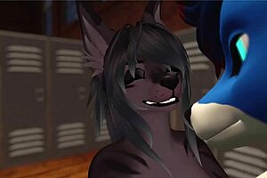 alpha wolf and slutty girl at the gym vrchat part 1