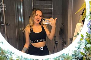 I turned shy eva tender into a naughty lesbian