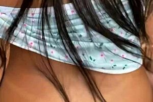 Sexy Latina Novinha Fucks Intensely In Public Favela Behind Wall Wearing Lingerie