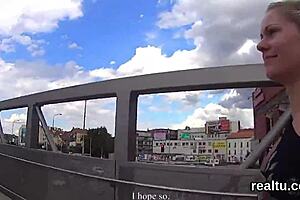 Glamorous czech teen gets seduced in supermarket and reamed in pov