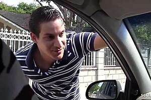 Blonde cougar wife Jacky Joy seduces young guy for cheating fuck