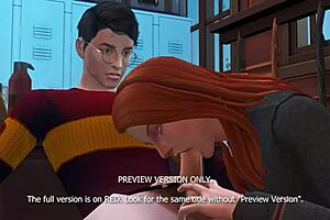 Hp au 6 - 3d hentai - preview version