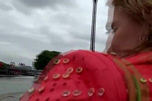 watch this mature chubby blonde in a hot threesome!