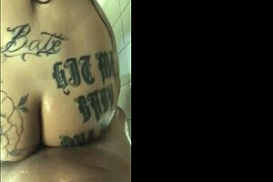 i ate my girlfriend's hot friend in the shower with cunilingus, anal, blowjob, and assfucking by monster cock