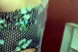 POV doggystyle banging with her floral dress on feels so raw and real