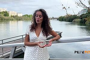 Super-Mature Mavi Burbujita Needs a Double Cock Quickie to Win Her Over.