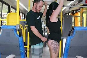 i can’t believe this old creep jerks off on a morena in public bus