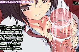 I Humilate You On The Train Femdom Style