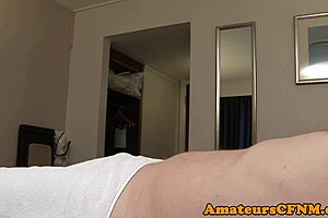 Dominating Babe Sucking Cock In CFNM