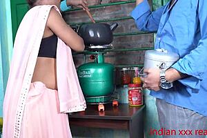 indian step brother and step sister quickie fucking with dirty talk, not real family