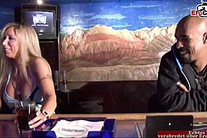 Busty Milfs Share A Big Black Cock In Ffm Threesome