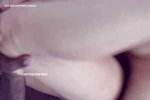 Esposa safada, why fode with dois paus pretos na frente do marido?