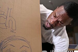 Big Tits Fuck Doll Leya Falcon Pleases Muscular Black Cock Of Jamie Knoxx.