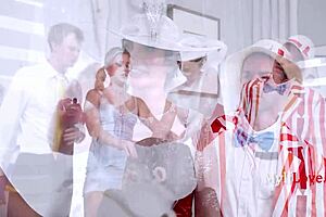 Alexa Payne and Ashle Alexander Go Wild in Milf Group Sex