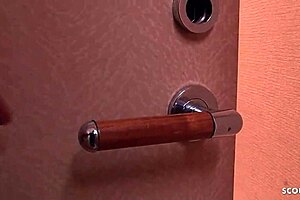 Petite japanese step-sister caught masturbating, seduces to intense first blowjob