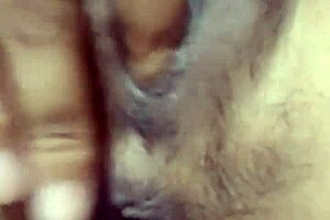 Indonesian Girl Fingers Her Swollen Pussy in POV