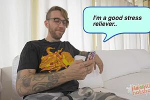 Zoey Laine Gags On Fat Cock Excitedly!