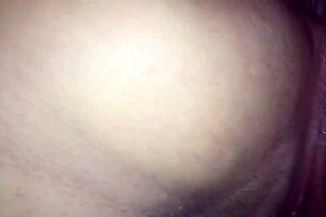 just playing with her pussy and ass while she's on all fours