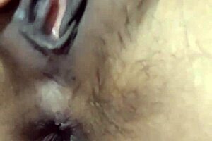 Indonesian Girl Fingers Her Swollen Pussy in POV
