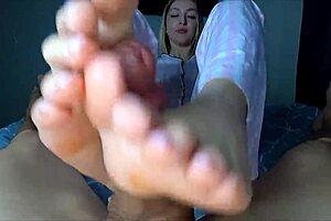 step sister sucks cock in pajamas?