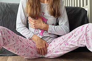 Stepsister Small 18+ Boobs In Pajama Fuck Finger Pussy