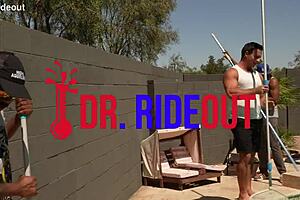 Tiffany Nacke engages in sex for cash with group 4some and double vaginal at pool.