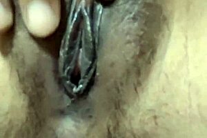 Indonesian Girl Fingers Her Swollen Pussy in POV