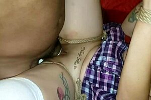 Big Black Cock Pounds Screaming Mexican Deep!