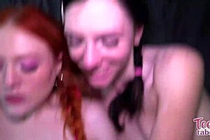 Mr. Brogan Fucks Petite Celestina In Wet 3some Quickie After School!