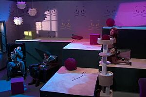 femdom cosplay costume porn with rough bondage and wet pussy action