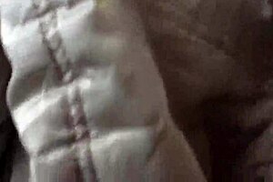 Hidden Nylon Ass in Jeans and Boots Caught on Train in Bold Street Action