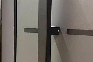 Busty Babe Excitedly Flashes Pierced Nipples in Home Store!