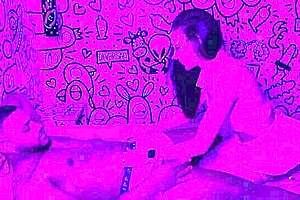 Young Brunette Feels Intense Pleasure After School With Stepbrother