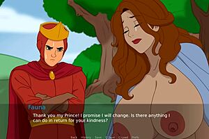 Let’s play a game with Fauna’s blowjob and curvy anal action.