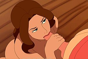 Let’s play a game with Fauna’s blowjob and curvy anal action.