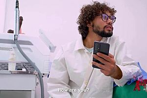 Doctor fucks two shy lesbians in the ass during exam