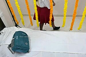 man, schoolgirl's first night banging with uncle was wild