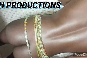 Little African Teen Slut Gets Tight Ass Played With