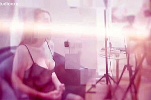 An 18-year-old teen surprises a guy with a close-up rimming session.