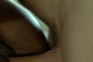 ebony babe destiny 18+ mira gets a facial after intense hardcore action in a dress