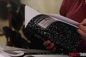 small tits brunette stepdaughter gets hard cock from stepdad