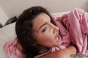 boss's stepdaughter does group creampie