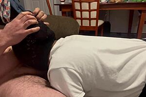 Young woman drinks from bucket after incident