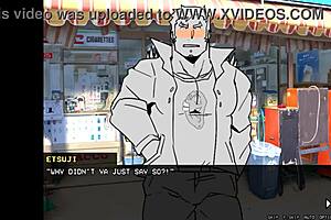 worst dating sim game with silly gay comedy and muscular hunks