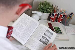 Two Nerdy Amateurs Explore Close-Up Intimacy