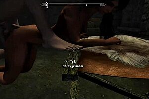 kiana faces punishment in the prison setting